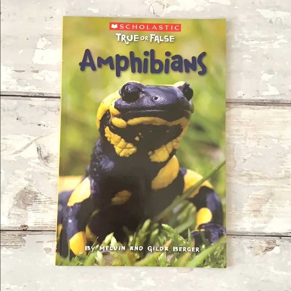 Snakes & Amphibians Children’s Nonfiction Books Animals Educational Scholastic